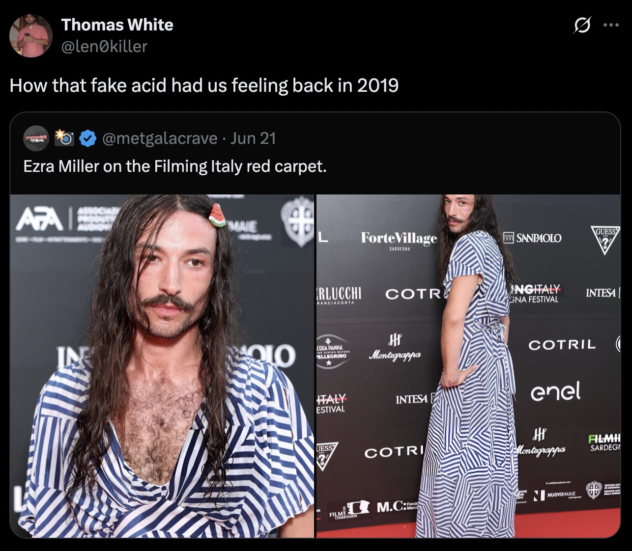 We'll never be rid of Ezra.